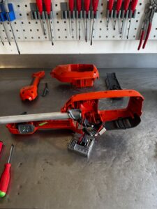 Husqvarna 520iLX — Erreur intermittente sur débroussailleuse à batterie